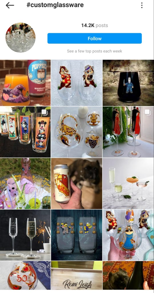 customglassware on Instagram