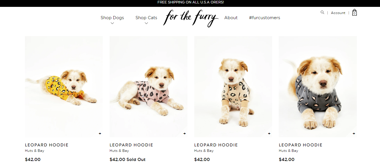 Dog Clothing Collection
