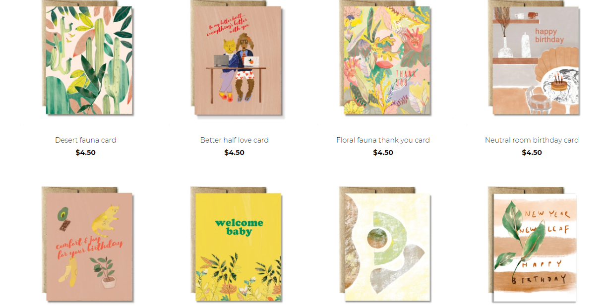 Card Collection by Ferme