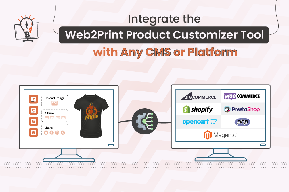 How to Integrate the Web2Print Product Customizer Tool with Any CMS or Platform