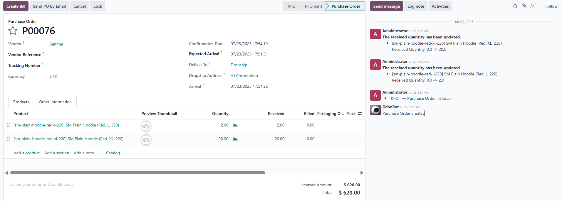 print order management software